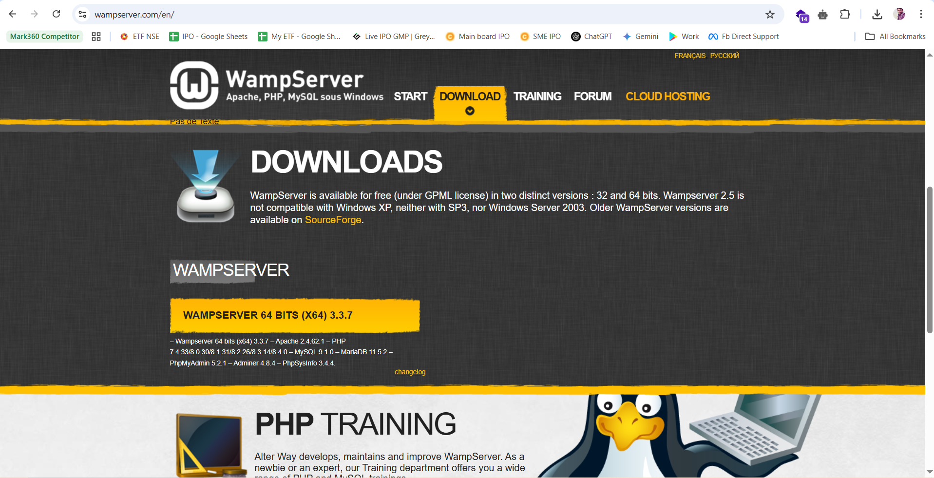 WAMP Server Installation