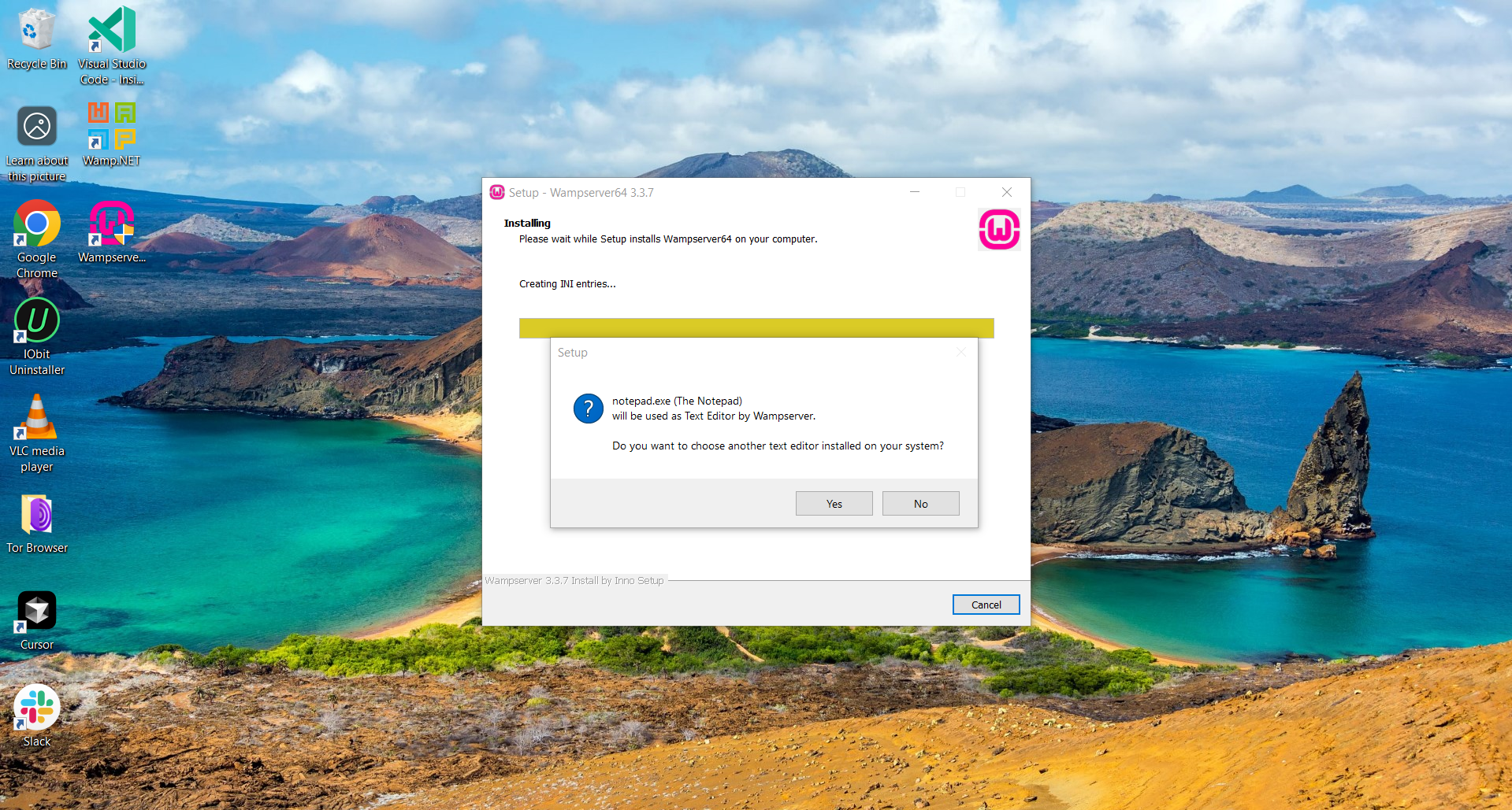 Selecting Default Text Editor